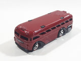 2005 Hot Wheels Red Lines Surfin' School Bus Metalflake Red Die Cast Toy Car Vehicle