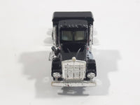 Yatming Kenworth Semi Tractor Truck "Brute Force" Black Die Cast Toy Car Vehicle