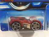 2006 Hot Wheels L'Bling Metalflake Dark Red Die Cast Toy Car Vehicle - New in Package