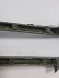 Vintage Dinky Toys Meccano Battle Lines American 105 mm Gun Howitzer Dark Green Die Cast Army Toy 21751413 - 1 hitch broken