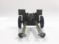 Vintage Dinky Toys Meccano Battle Lines American 105 mm Gun Howitzer Dark Green Die Cast Army Toy 21751413