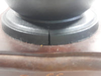 Metal Plastic Top Engraved Lettering Wood Based Coffee Grinder