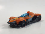 2013 Hot Wheels HW Gift Formula Street Orange and Metalflake Dark Grey Die Cast Toy Race Car Vehicle