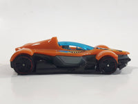 2013 Hot Wheels HW Gift Formula Street Orange and Metalflake Dark Grey Die Cast Toy Race Car Vehicle