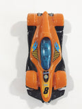 2013 Hot Wheels HW Gift Formula Street Orange and Metalflake Dark Grey Die Cast Toy Race Car Vehicle