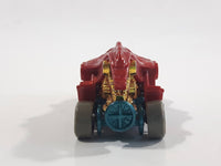 2016 Hot Wheels Dino Riders Speed Demons Double Demon Dinosaur Red Die Cast Toy Car Vehicle