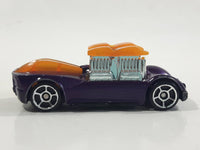 2006 Hot Wheels What-4-2 Purple Die Cast Toy Race Car Vehicle with Pop-Up Engine McDonald's Happy Meal