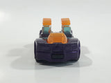 2006 Hot Wheels What-4-2 Purple Die Cast Toy Race Car Vehicle with Pop-Up Engine McDonald's Happy Meal