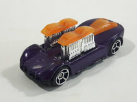 2006 Hot Wheels What-4-2 Purple Die Cast Toy Race Car Vehicle with Pop-Up Engine McDonald's Happy Meal