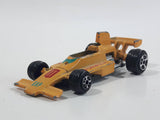 Vintage 1980s Yatming No. 1311 Lola T370 Formula 1 Indy #11 "GAP" Yellow Die Cast Toy Race Car Vehicle