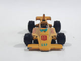 Vintage 1980s Yatming No. 1311 Lola T370 Formula 1 Indy #11 "GAP" Yellow Die Cast Toy Race Car Vehicle