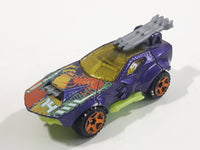 2014 Hot Wheels HW City - Street Beasts Sting Rod II Purple Die Cast Toy Car Vehicle