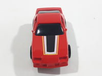 2011 Hot Wheels Track Stars Camaro Z28 Red Die Cast Toy Car Vehicle