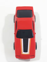 2011 Hot Wheels Track Stars Camaro Z28 Red Die Cast Toy Car Vehicle