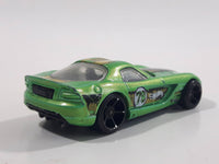 2012 Hot Wheels HW Code Cars 2006 Dodge Viper Coupe Metalflake Green Die Cast Toy Car Vehicle