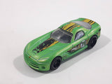 2012 Hot Wheels HW Code Cars 2006 Dodge Viper Coupe Metalflake Green Die Cast Toy Car Vehicle