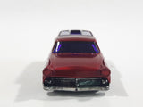 2015 Hot Wheels HW Workshop Garage 8 Crate Metalflake Dark Red Die Cast Toy Car Vehicle