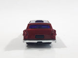 2015 Hot Wheels HW Workshop Garage 8 Crate Metalflake Dark Red Die Cast Toy Car Vehicle