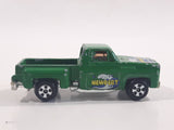 Vintage Speed Wheels Series II Chevy Stepside Truck Green "Newport" Die Cast Toy Car Vehicle Made in Hong Kong