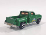 Vintage Speed Wheels Series II Chevy Stepside Truck Green "Newport" Die Cast Toy Car Vehicle Made in Hong Kong