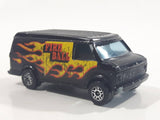 Vintage 1970s Corgi Juniors U.S. Van Fire Ball Black Die Cast Toy Car Vehicle Made in Gt. Britain