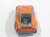 Vintage 1970s Corgi Juniors Ford GT 70 Orange Die Cast Toy Car Vehicle - Opening Hood Rear Mounted Engine