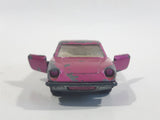 Vintage 1969 Lesney Matchbox Superfast No. 5 Lotus Europa Magenta Pink Purple Die Cast Toy Car Vehicle with Opening Doors