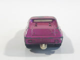 Vintage 1969 Lesney Matchbox Superfast No. 5 Lotus Europa Magenta Pink Purple Die Cast Toy Car Vehicle with Opening Doors