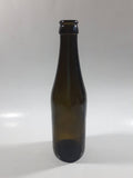 Vintage Brown Green Amber Glass 9" Tall Glass Beer Bottle