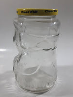 1989 Kraft Cheez Whiz Nintendo Super Mario Bros. Glass Character Shaped Jar Bottle with Lid