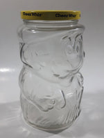 1989 Kraft Cheez Whiz Nintendo Super Mario Bros. Glass Character Shaped Jar Bottle with Lid