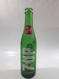 Vintage 1970s 7-UP Soda Beverage 10 Fluid Ounces Green Glass Bottle