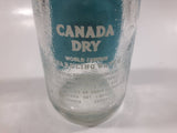 Vintage Canada Dry Sparkling Water Glass Beverage Bottle World Famous Club Soda