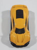 Unknown Brand DK-GT Yellow Die Cast Toy Car Vehicle
