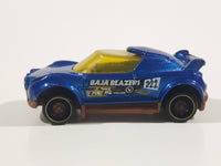 2019 Hot Wheels Baja Blazers Hi Beam Blue Die Cast Toy Car Vehicle