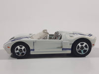 2007 Hot Wheels Ford GTX1 White Die Cast Toy Car Vehicle