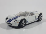 2007 Hot Wheels Ford GTX1 White Die Cast Toy Car Vehicle