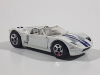 2007 Hot Wheels Ford GTX1 White Die Cast Toy Car Vehicle