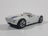 2007 Hot Wheels Ford GTX1 White Die Cast Toy Car Vehicle