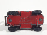 Vintage PlayArt Charmers Super Singles Fork Lift 7862 Red Die Cast Toy Car Vehicle