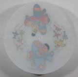 Vintage Jim Henson Productions Sesame Street Bert and Ernie in Airplanes Aviation Themed Glass Ceiling Light Cover Shade