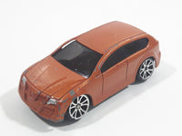 Motor Max Dodge Van SUV Copper Orange No. 6143-6 Die Cast Toy Car Vehicle