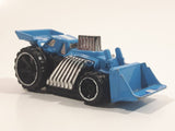 2016 Hot Wheels City Works Speed Dozer Blue Bulldozer Die Cast Toy Construction Vehicle Equipment