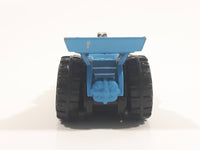 2016 Hot Wheels City Works Speed Dozer Blue Bulldozer Die Cast Toy Construction Vehicle Equipment