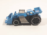 2016 Hot Wheels City Works Speed Dozer Blue Bulldozer Die Cast Toy Construction Vehicle Equipment