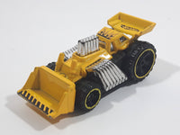 2013 Hot Wheels HW City: HW City Works Speed Dozer Yellow Bulldozer Die Cast Toy Construction Vehicle Equipment