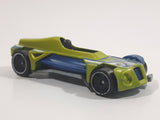 2011 Hot Wheels 4-Lane Elimination Race Med-Evil Red Antifreeze Green and Blue Die Cast Toy Race Car Vehicle