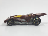 2010 Hot Wheels Attack Pack RD-02 Brown Die Cast Toy Race Car Vehicle