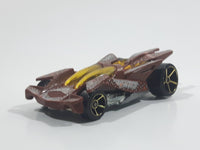 2010 Hot Wheels Attack Pack RD-02 Brown Die Cast Toy Race Car Vehicle