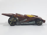 2010 Hot Wheels Attack Pack RD-02 Brown Die Cast Toy Race Car Vehicle